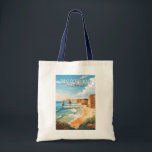 Great Ocean Road Australia Travel Art Vintage Tote Bag<br><div class="desc">Great Ocean Road vector art design. The Great Ocean Road is an Australian National Heritage stretch of road along the south-eastern coast of Australia between the Victorian cities of Torquay and Allansford.</div>