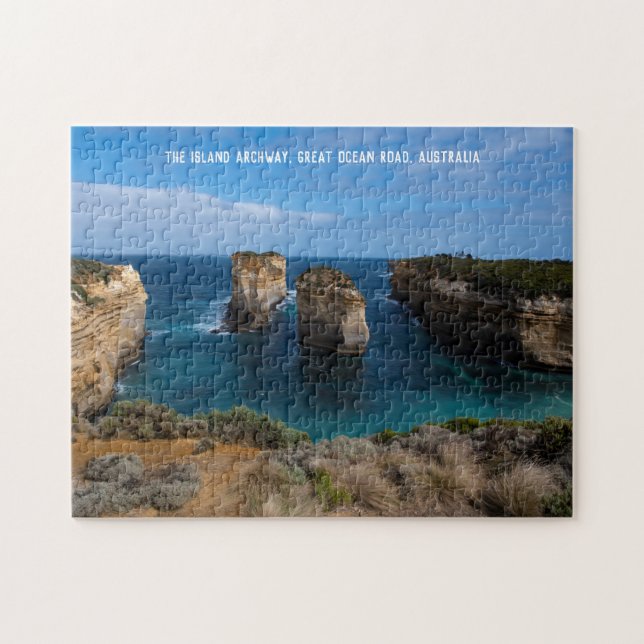 Great Ocean Road Island Archway Photo, 252 pieces Jigsaw Puzzle (Horizontal)