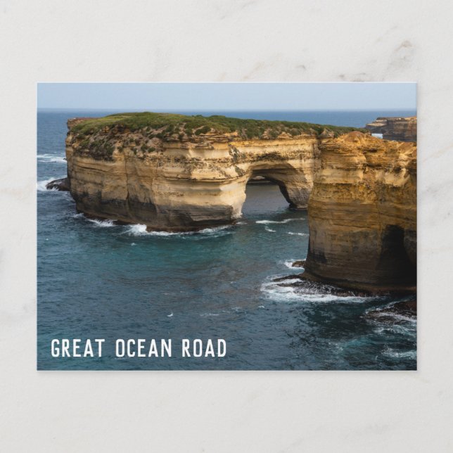Great Ocean Road Loch Ard Gorge Wreck Australia Postcard (Front)