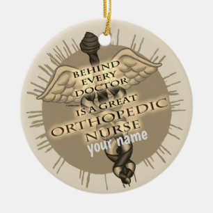 Great Orthopaedic Nurse Ceramic Ornament
