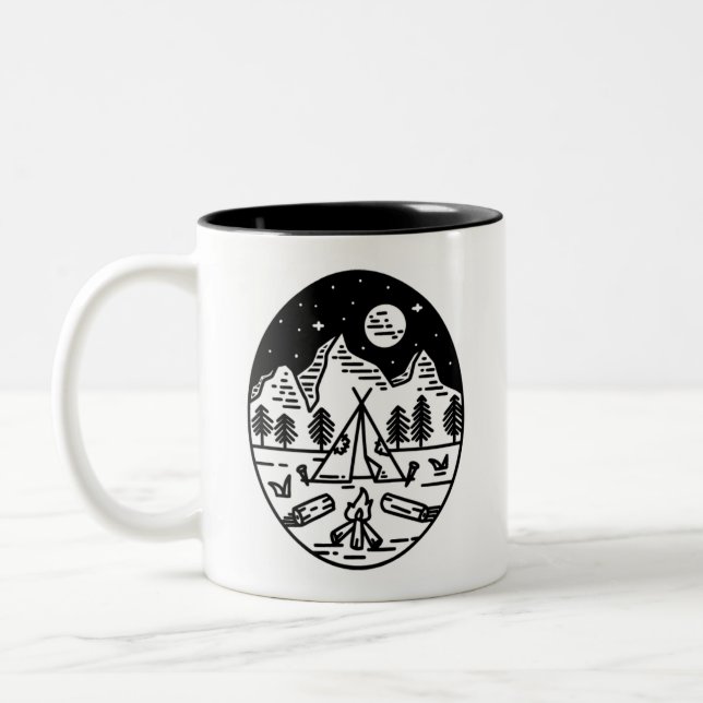 Great Outdoors Camping Mug (Left)