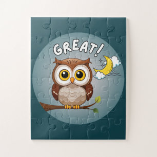 Great!, Owl Jigsaw Puzzle