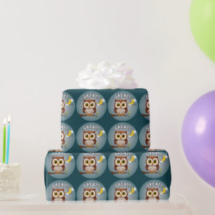 Great!, Owl Wrapping Paper