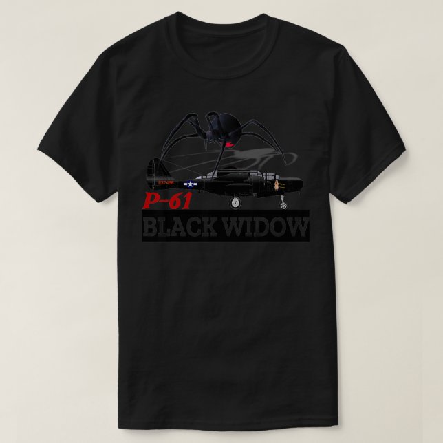 Great P61 Aviation t Perfect for aeroplane buffs  T-Shirt (Design Front)