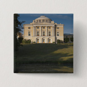 Great Palace of Czar Paul I, exterior 15 Cm Square Badge