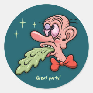 Great Party! Classic Round Sticker