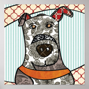 Great Pattern Dane Poster