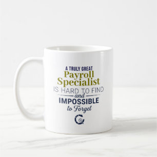 Great Payroll Specialist Personalised Name Gift Coffee Mug