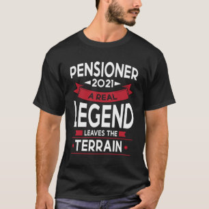 Great Pensioneer 2021 Pension Retirement Retiree T-Shirt