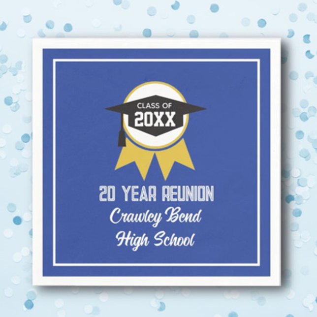 Great Pick! Any year Class Reunion Napkin (Creator Uploaded)