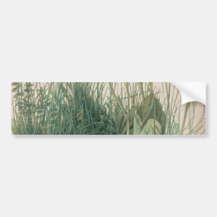 Great Piece of Turf (by Albrecht Dürer) Bumper Sticker