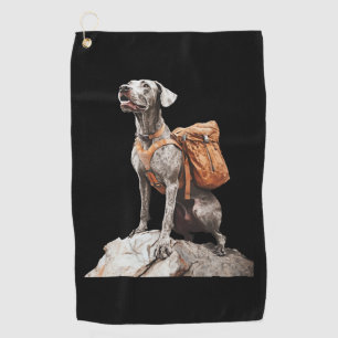 Great Pitbull Dane Golf Towel