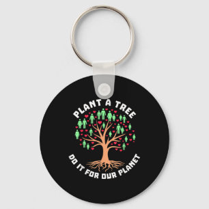 Great Planet Environmental Protection Nature Key Ring