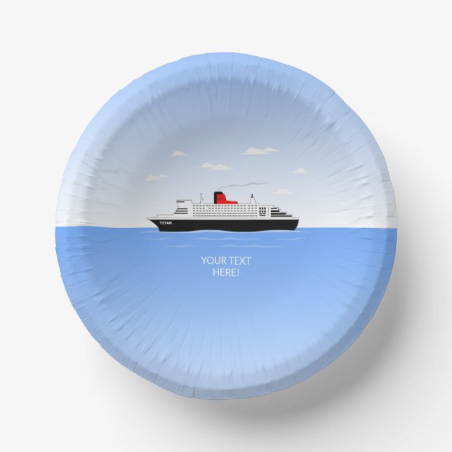 Great Pool Party Paper Plate (Front)