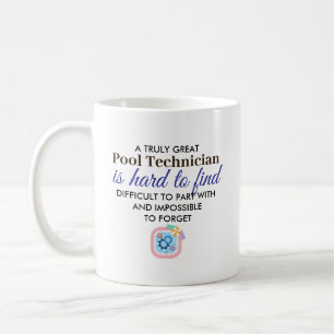 Great Pool Technician Personalized Name Gift Coffee Mug