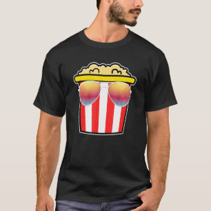 Great Popcorn Box With Shades Snack T-Shirt