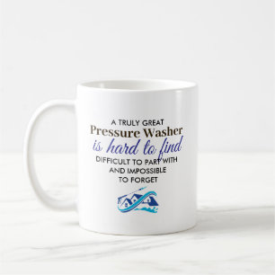 Great Pressure Washer Personalised Name Gift Coffee Mug