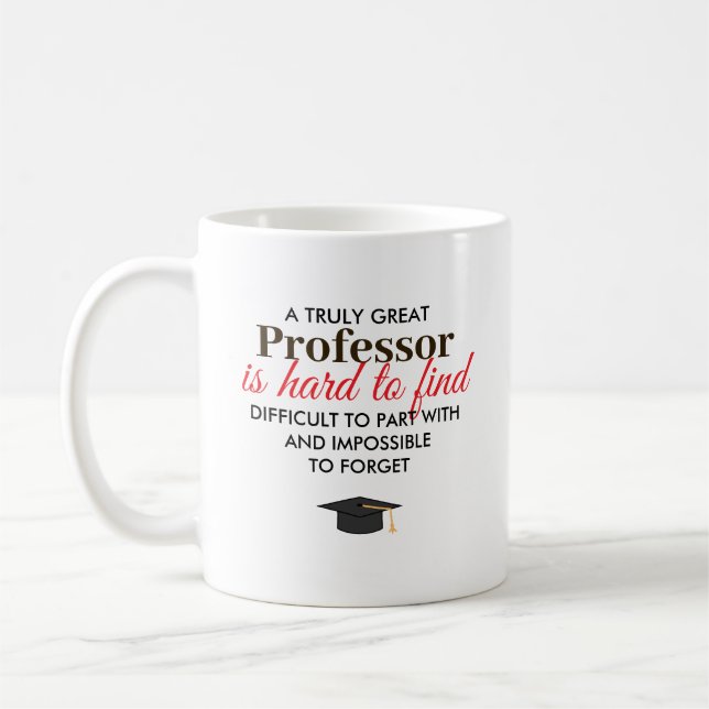 Great Professor Personalised Name Gift Coffee Mug (Left)