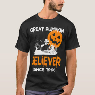 Great Pumpkin Believer Halloween Fun Graphic T-Shirt
