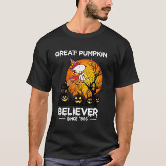 Great Pumpkjn Believer Since 1966 Halloween Funny  T-Shirt