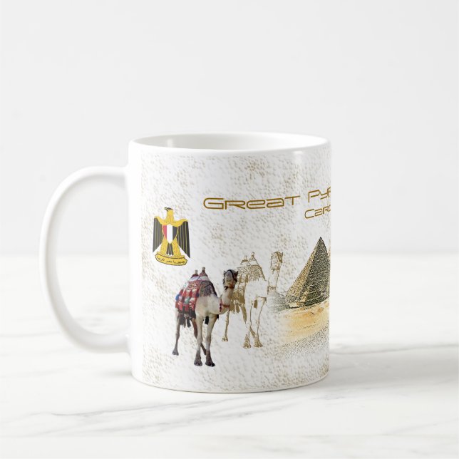 GREAT PYRAMID AT GIZA COFFEE MUG (Left)
