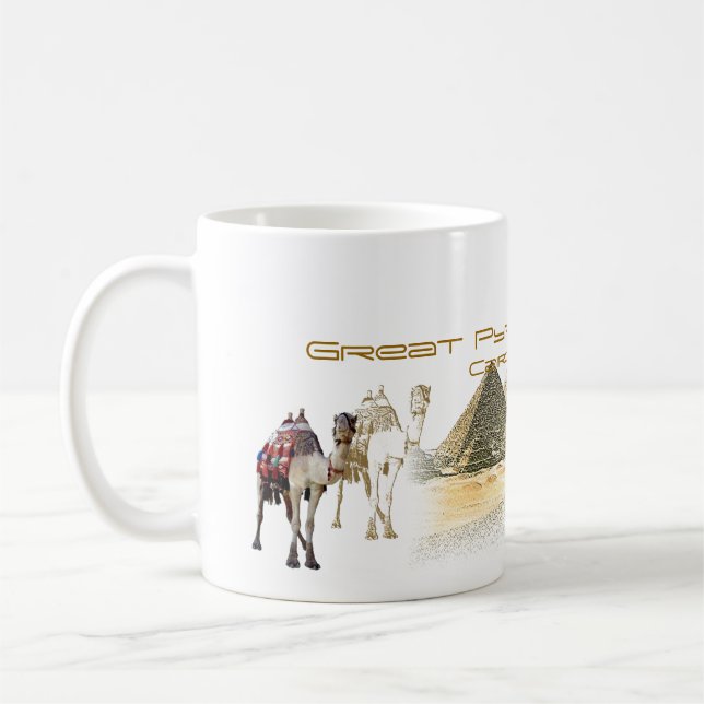 GREAT PYRAMID AT GIZA COFFEE MUG (Left)