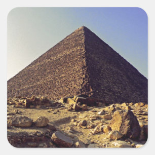 Great Pyramid of Giza Khufu Square Sticker