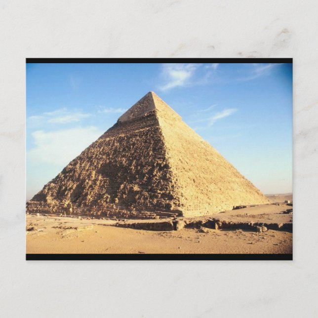 Great Pyramid of Giza Postcard (Front)
