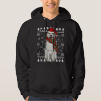 Great Pyrenee Dog Santa Hat Xmas Ugly Christmas