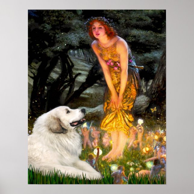Great Pyrenees 2- MidEve Poster (Front)