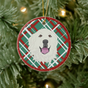 Great Pyrenees Ceramic Ornament