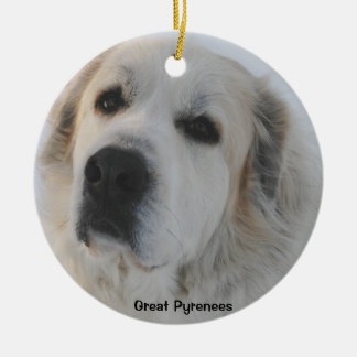 Great Pyrenees Ceramic Tree Decoration