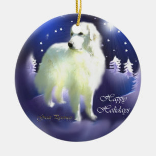 Great Pyrenees Christmas Gifts Ornament