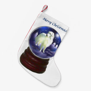 Great Pyrenees Christmas Small Christmas Stocking