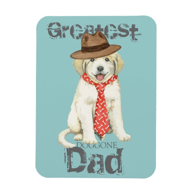 Great Pyrenees Dad Magnet (Vertical)