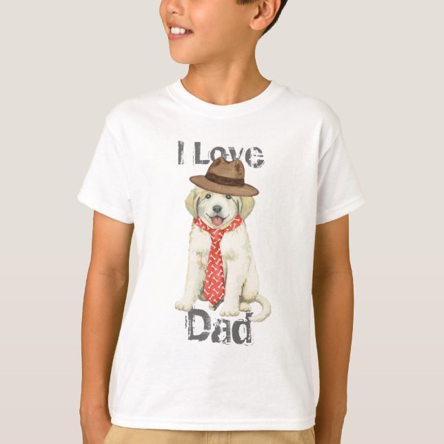 Great Pyrenees Dad T-Shirt (Front)