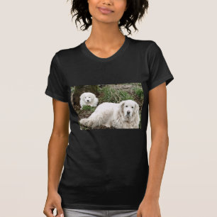 Great Pyrenees Dog and puppy T-Shirt