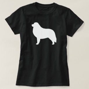 Great Pyrenees Dog Breed Silhouette T-Shirt