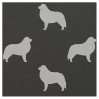 Great Pyrenees Dog Breed Silhouettes Pattern