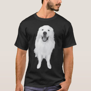 Great Pyrenees Dog Smiling T-Shirt