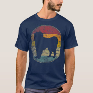 Great Pyrenees Dog Vintage Distressed Retro 70s Gi T-Shirt