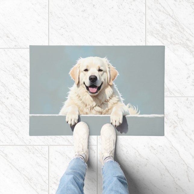Great Pyrenees Doormat Art (Indoor)