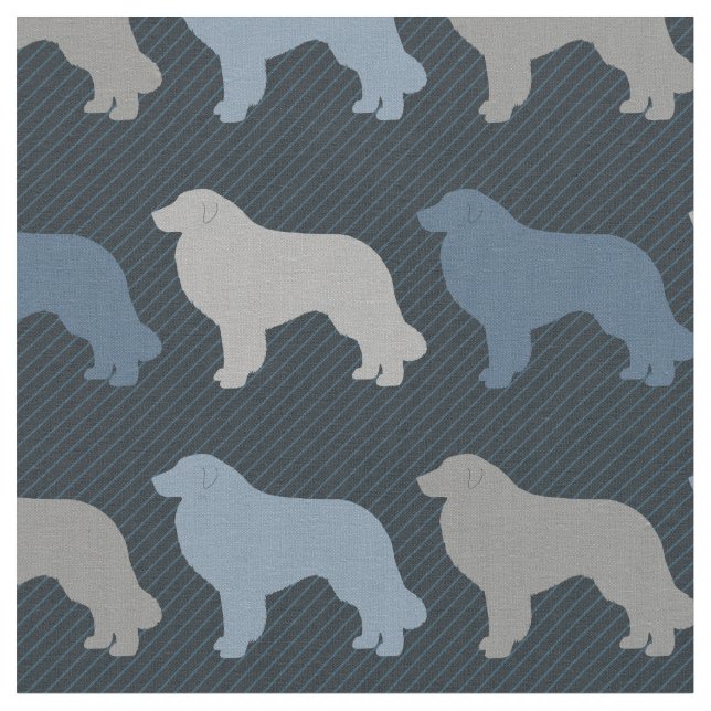 Great Pyrenees Fabric (Close Up)