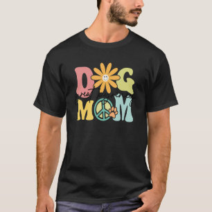 Great Pyrenees Groovy Dog Mum Women Pet T-Shirt