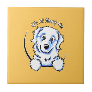 Great Pyrenees Its All About Me Ceramic Tile