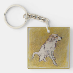 Great Pyrenees Keychain