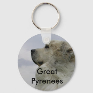 Great Pyrenees Keychain