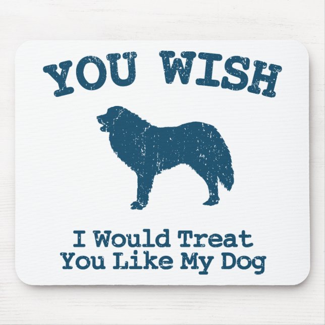 Great Pyrenees Mouse Pad (Front)