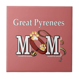 Great Pyrenees Mum Tile