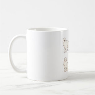 great pyrenees pack coffee mug